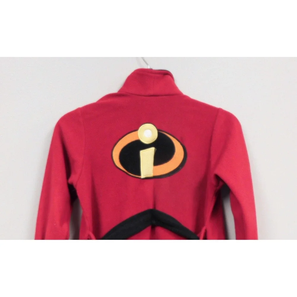 Boys Incredibles Disney‎ Store Bathrobe Size Small 5-6 with Belt  & Pockets